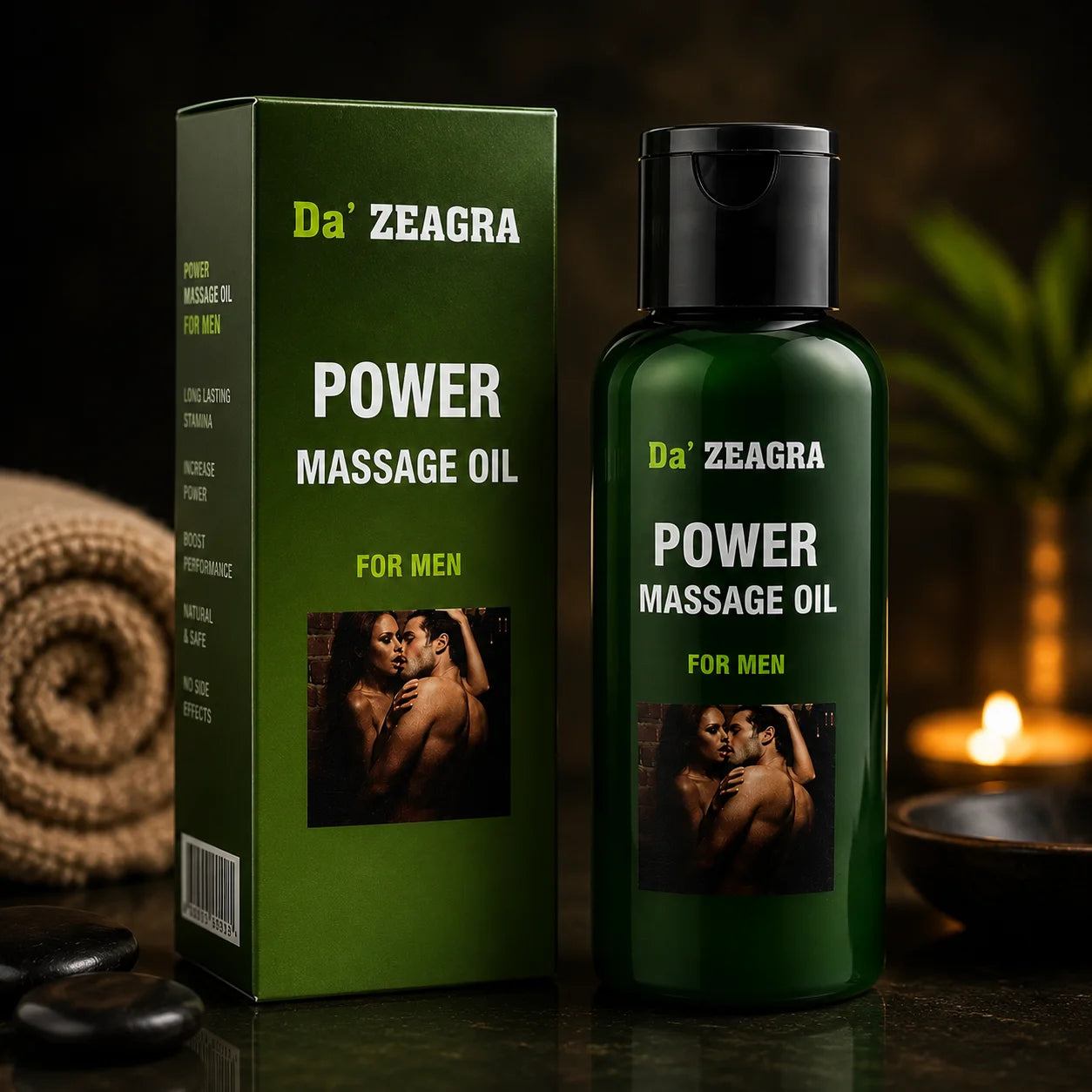 Da Zeagra Power Massage Oil for Men – Herbal Formula 25ml | Buy Online Pakistan