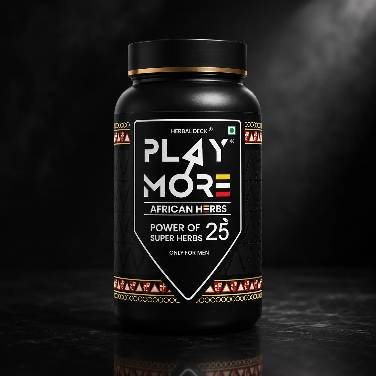 Play More African Herbs – Men's Herbal Wellness Powder | 25 Super Herbs