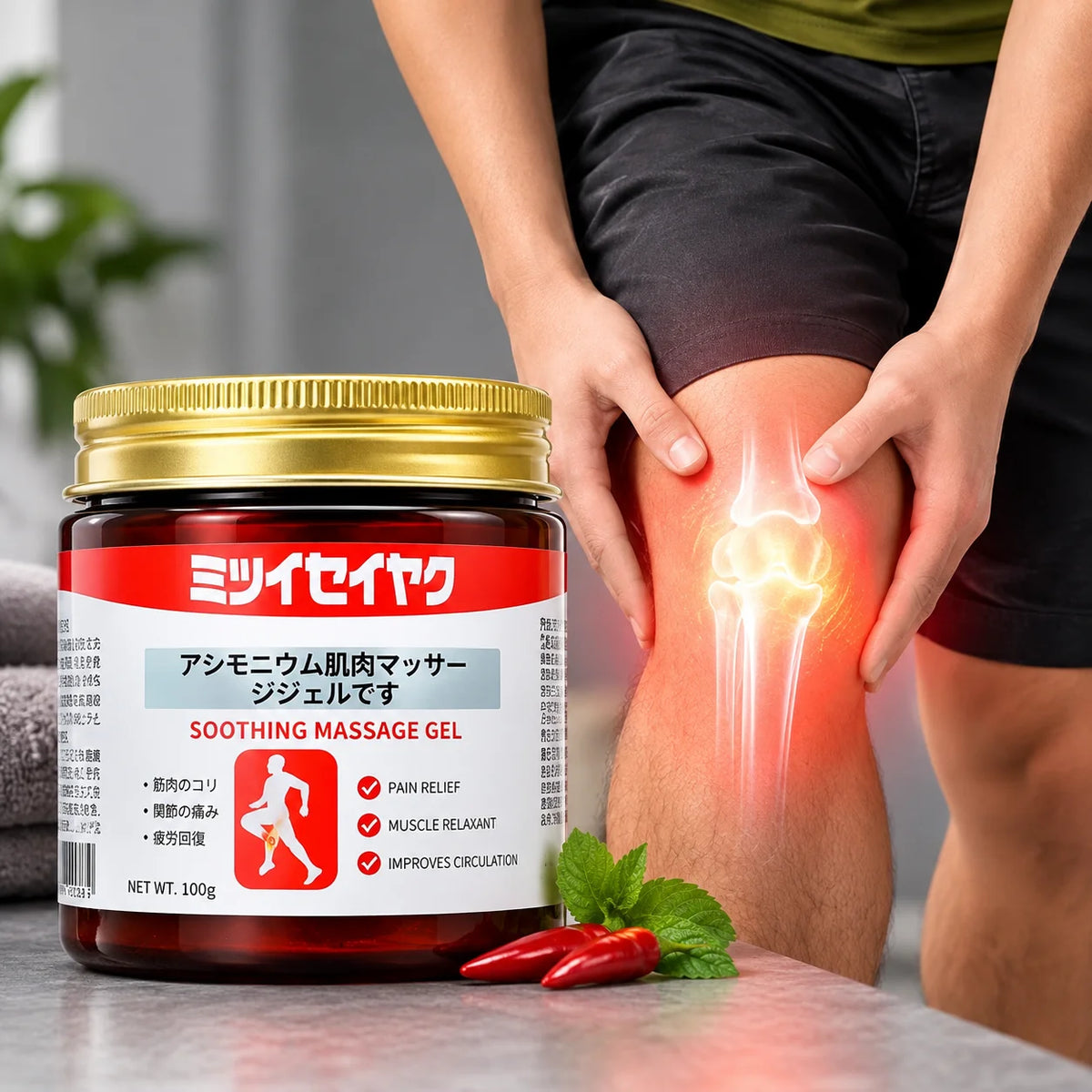 Soothing Pain Relief Massage Gel