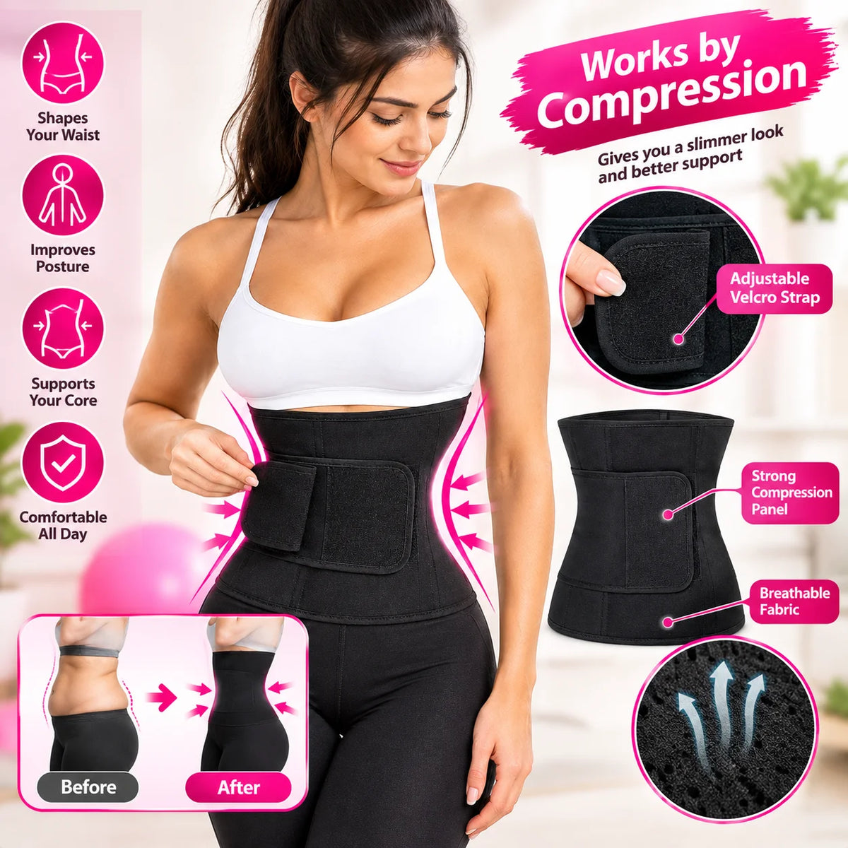 Slim Bo Body Shaper (Waist to Knee)