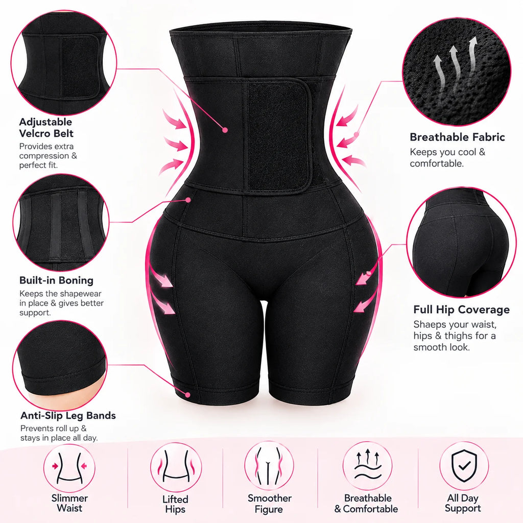Slim Bo Body Shaper (Waist to Knee)