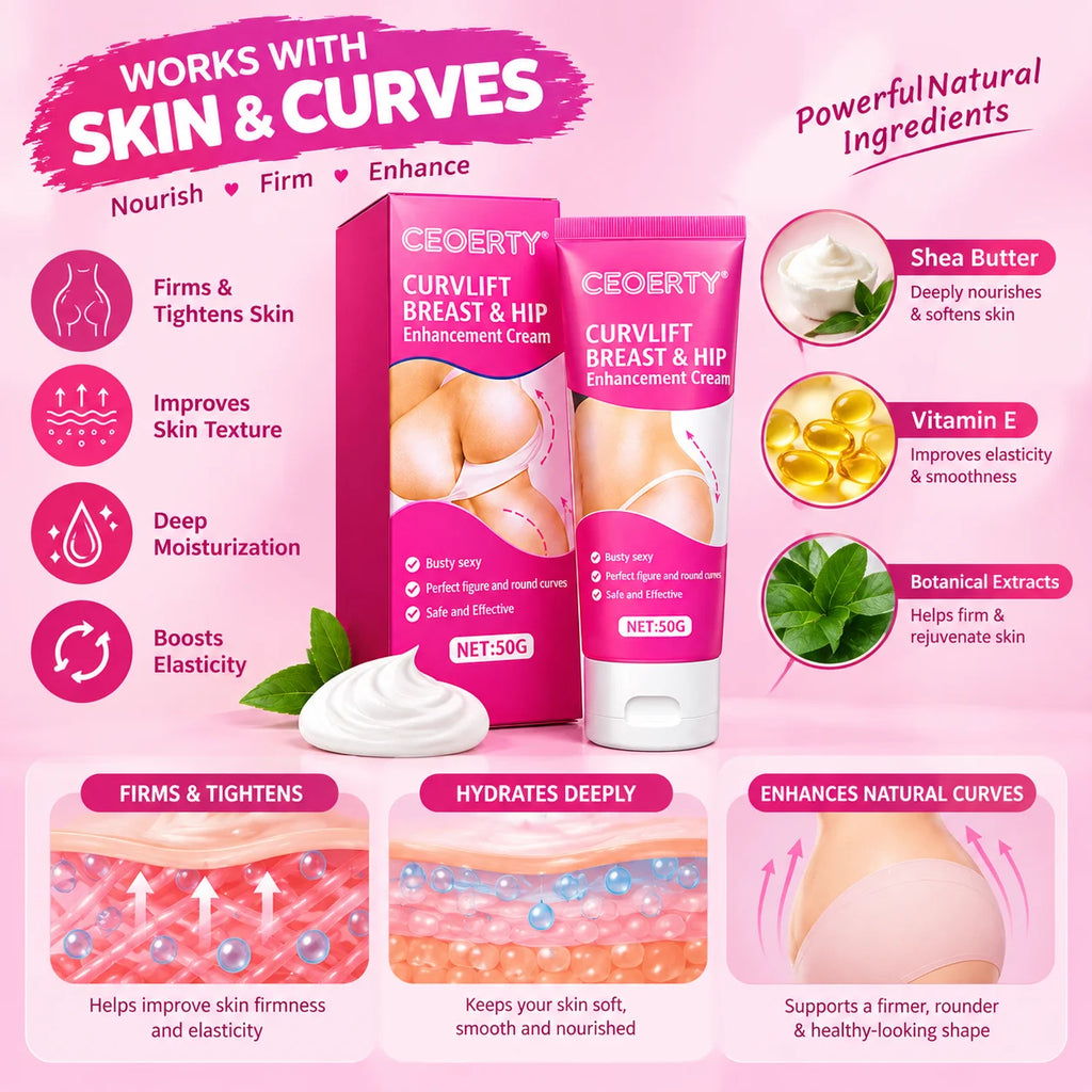 Ceoerty Curvlift Breast & Hip Enhancement Cream