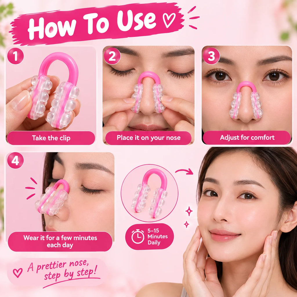 Silicone Nose Shaper Clip