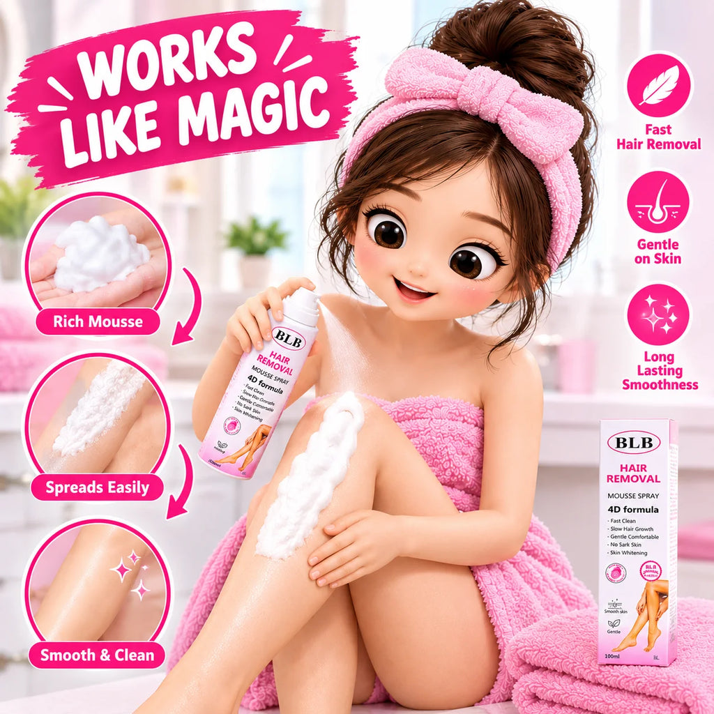 BLB Hair Removal Mousse Spray