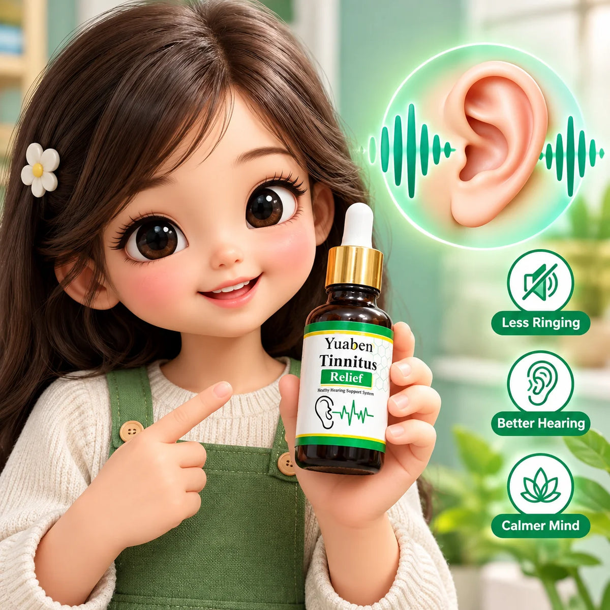 Yuaben Tinnitus Relief Drops