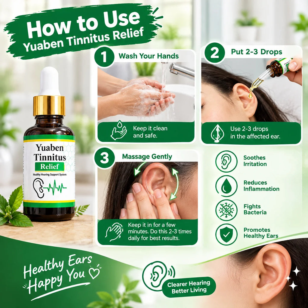 Yuaben Tinnitus Relief Drops
