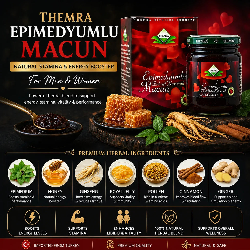 Epimedium Macun Turkish Honey | Herbal Majoon