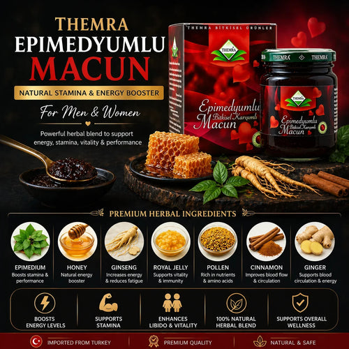 Epimedium Macun Turkish Honey | Herbal Majoon
